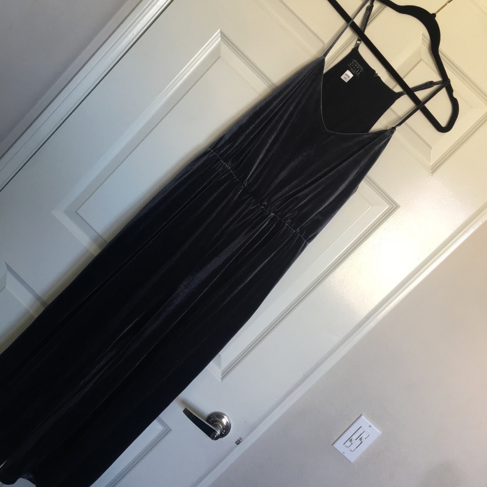 Blue Velvet Jumpsuit